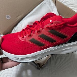 Adidas Red Running Shoes